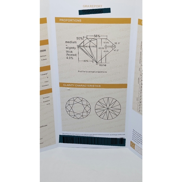 1 CT Moissanite Loose Diamond - Picture 5 of 12